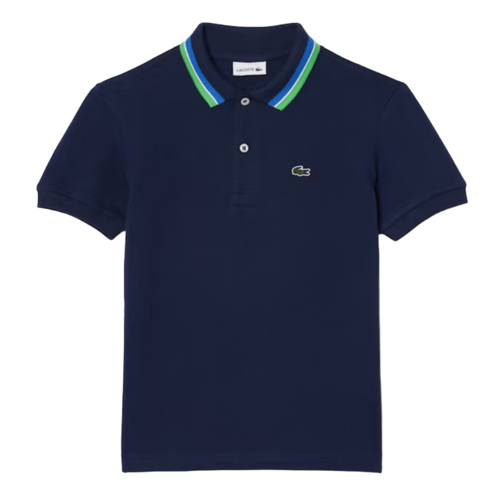 Lacoste Striped Collar Polo JuniorAlive & Dirty 