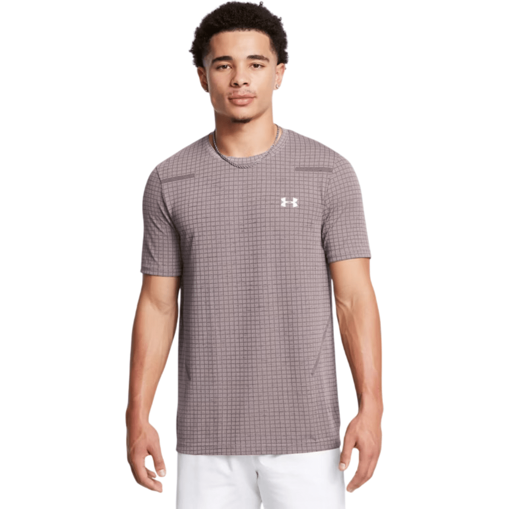 Under Armour Seamless Grid T-Shirt Men T Shirts Under Armour Under Armour Seamless Grid T-Shirt Men T Shirts Under Armour