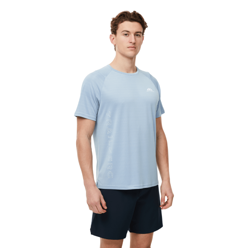 Trailberg Men's Triathlon SS25 Tee Blue - Main Image