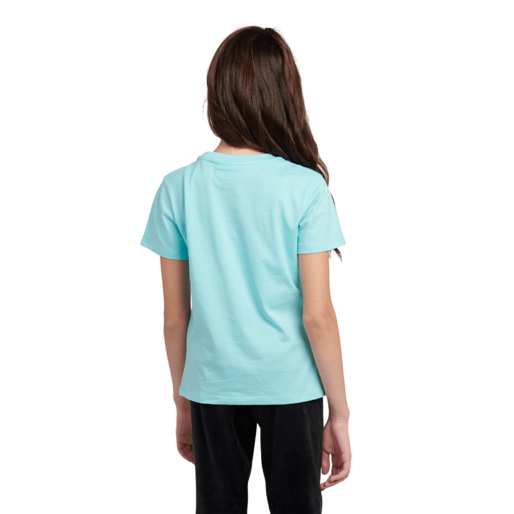 Juicy Couture Diamante Fitted Tee Junior T Shirts Juicy Couture Juicy Couture Diamante Fitted Tee Junior T Shirts Juicy Couture