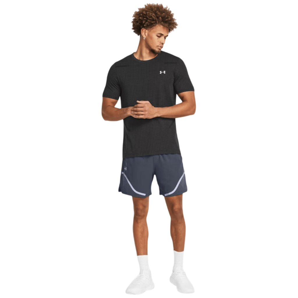 Under Armour Seamless Grid T-Shirt Men T Shirts Under Armour Under Armour Seamless Grid T-Shirt Men T Shirts Under Armour