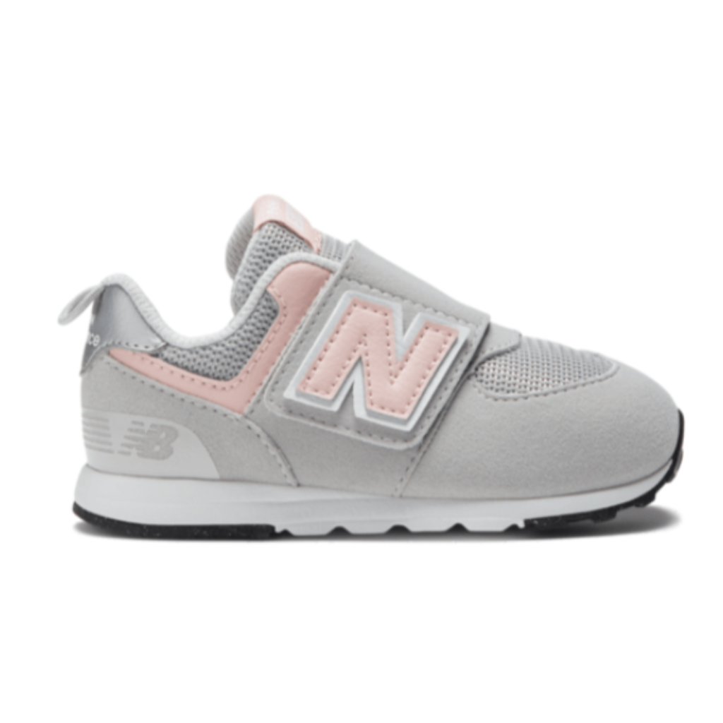 Pink and grey new balance sales