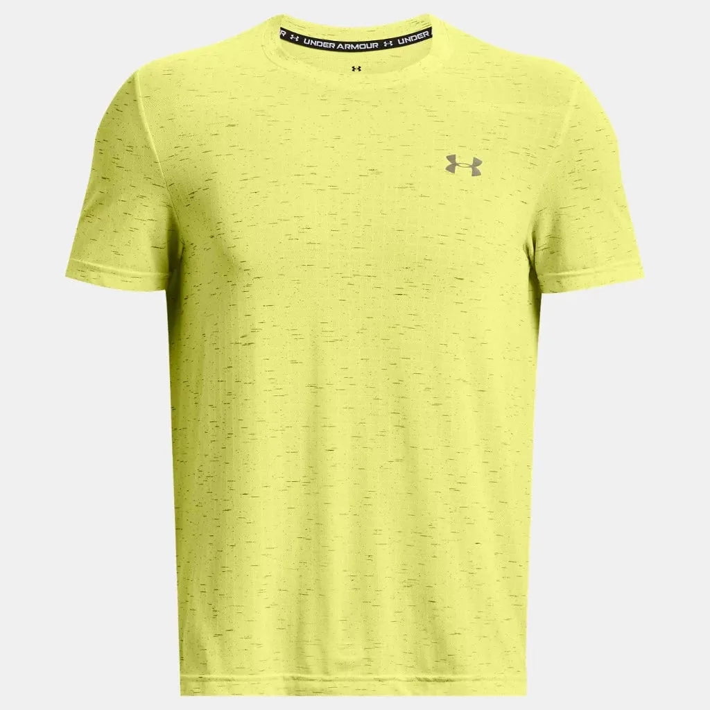 Under armour yellow t top shirt