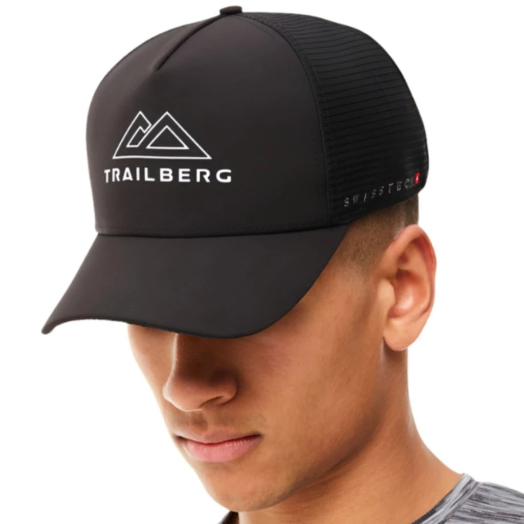 Mens black trucker hat sales