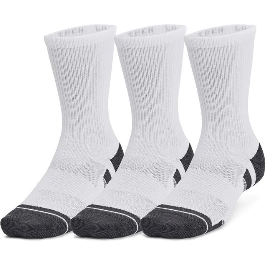 Under Armour Performance Tech 3 Pack Crew Socks MenAlive & Dirty 