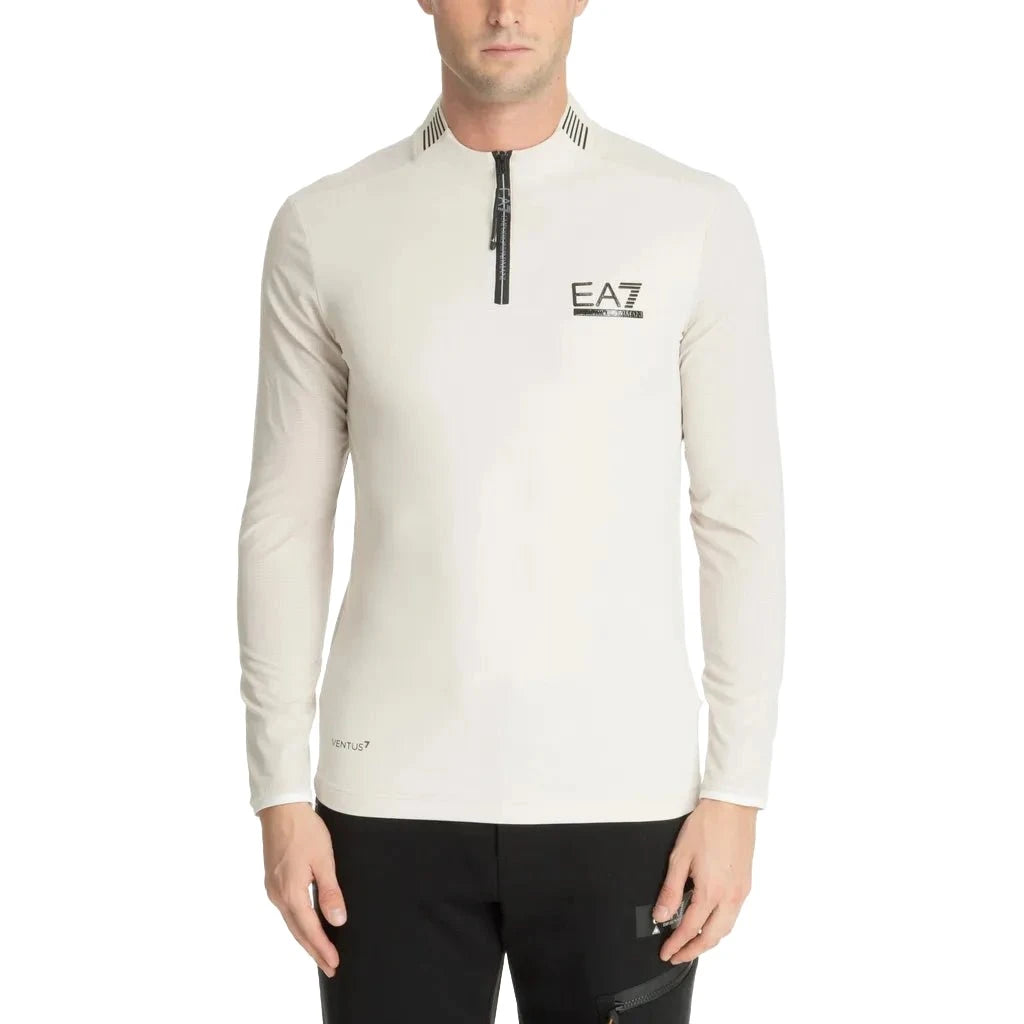 Ea7 long sleeve polo shirt online