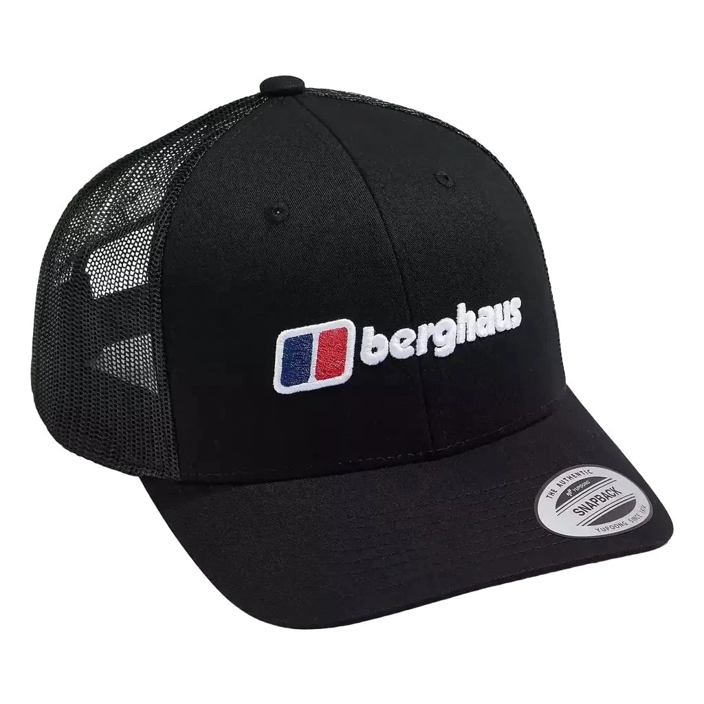 Berghaus Men s Logo Trucker Cap Black