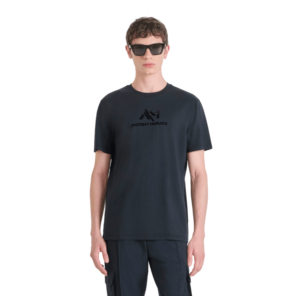 Antony Morato Rubber Flock Print T-Shirt Men T Shirts Antony Morato