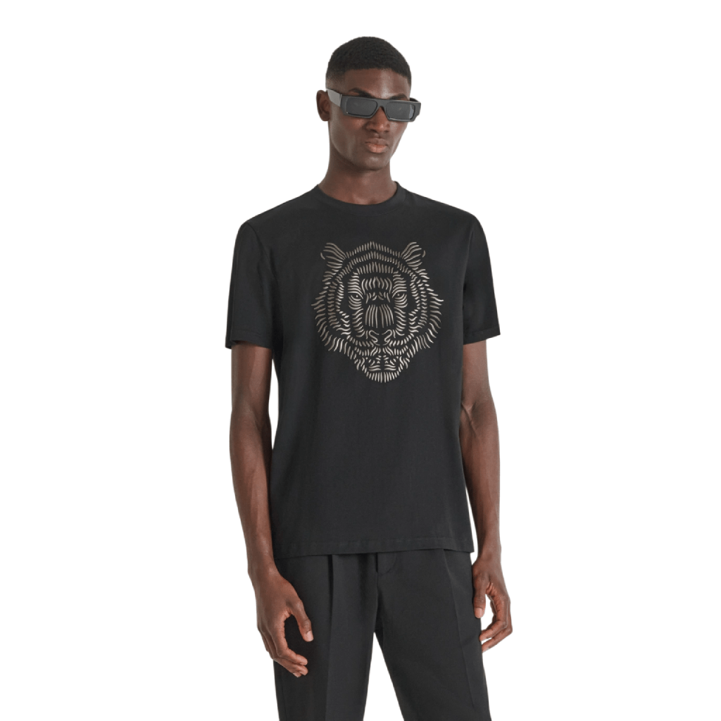 Antony Morato Reflective Tiger T-Shirt Men T Shirts Antony Morato