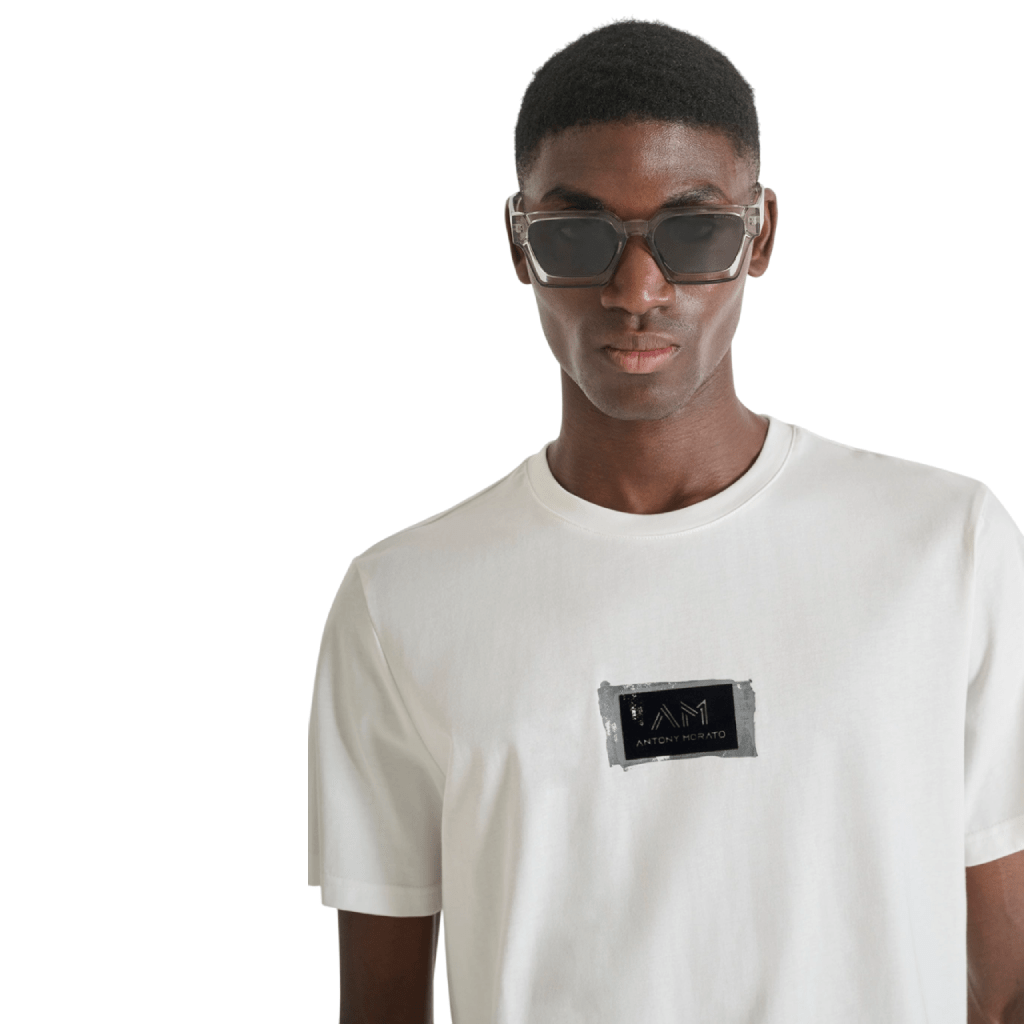 Antony Morato Small Chest Logo T-Shirt Men T Shirts Antony Morato