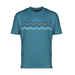 Moda Bandidos Line Zig Navy Bar T-Shirt Men T Shirts Moda Bandidos
