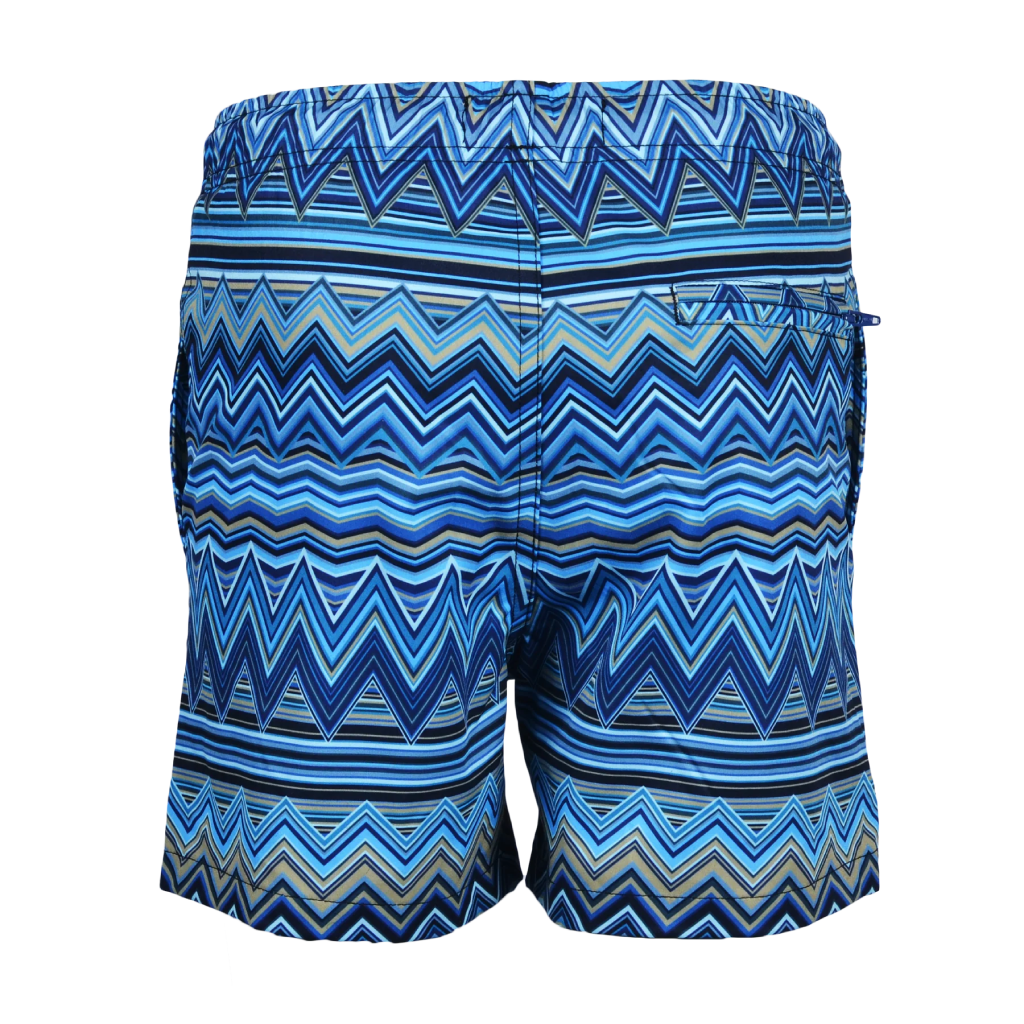 Moda Bandidos Multi Zig Navy Swim Short JuniorAlive & Dirty