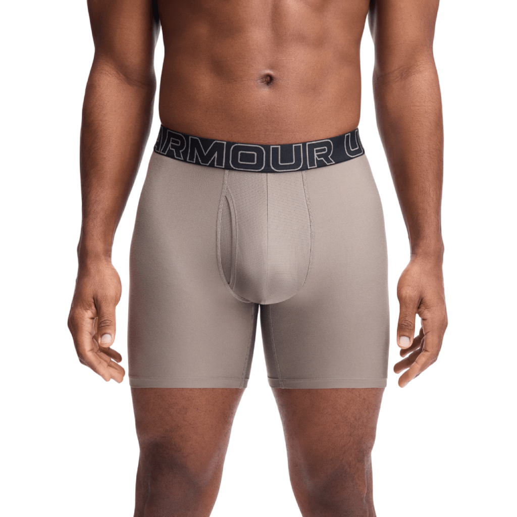 Under Armour 3Pk Performance Tech 6" Boxer Men Underwear Under Armour