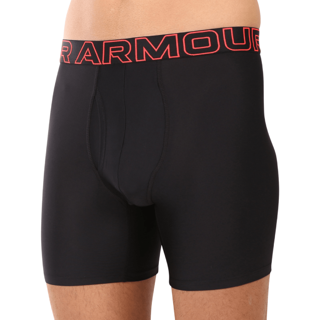 Under Armour 3Pk Performance Tech Mesh 6" Boxer Men Underwear Under Armour