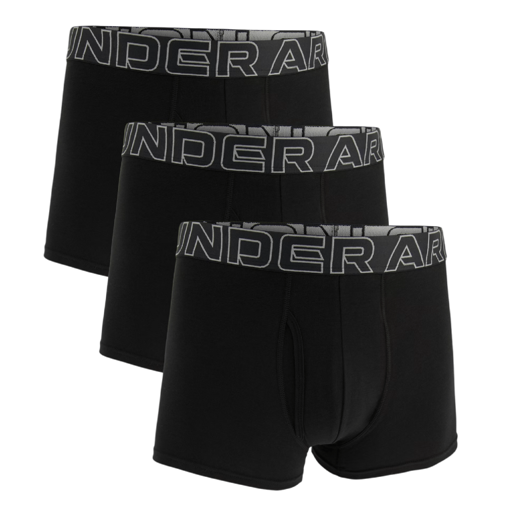 Under Armour 3Pk Performance Cotton 3" Boxer Men Underwear Under Armour