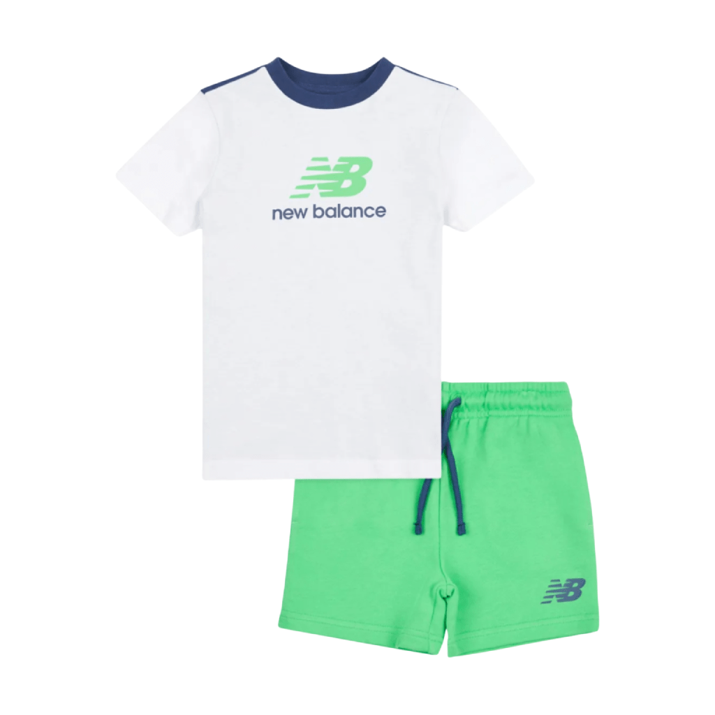 New Balance Ringer T-Shirt/Short Set Baby Outfit Sets New Balance