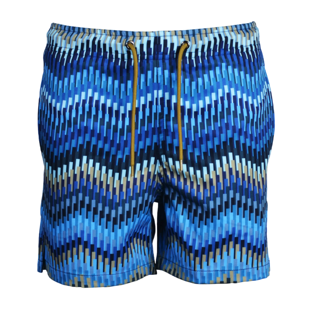 Moda Bandidos Line Zig Swim Short Junior Shorts Moda Bandidos