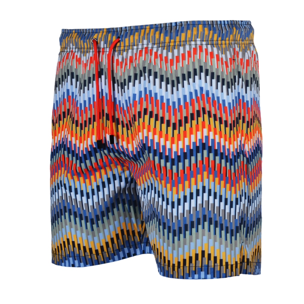Moda Bandidos Line Zig Swim Short Men Shorts Moda Bandidos
