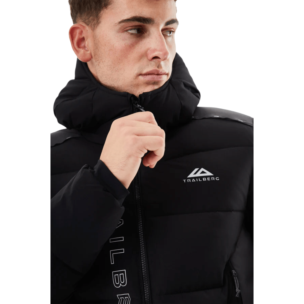 Trailberg Men's Triathlon Insulated Jacket Black – Alive Dirty