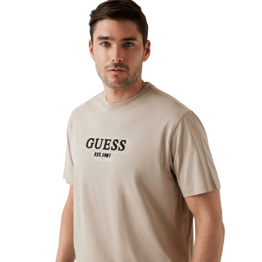 Guess Small Logo T-Shirt Men T Shirts Guess