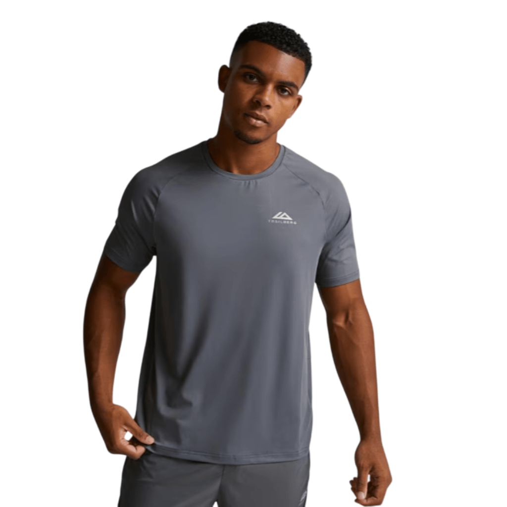 Trailberg Rapid Grid T-Shirt Men T Shirts Trailberg