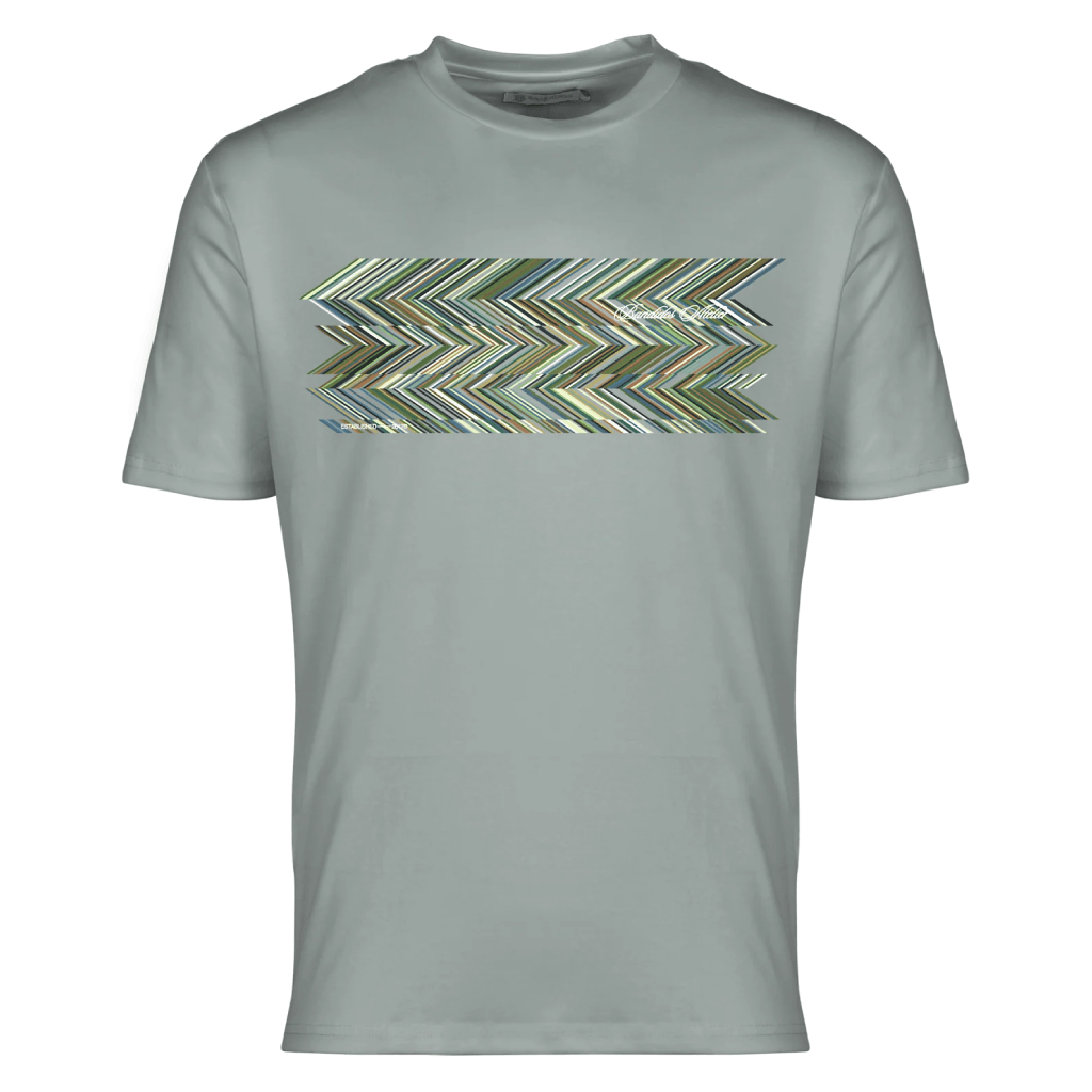 Moda Bandidos Shear Zig Green T-Shirt Junior T Shirts Moda Bandidos