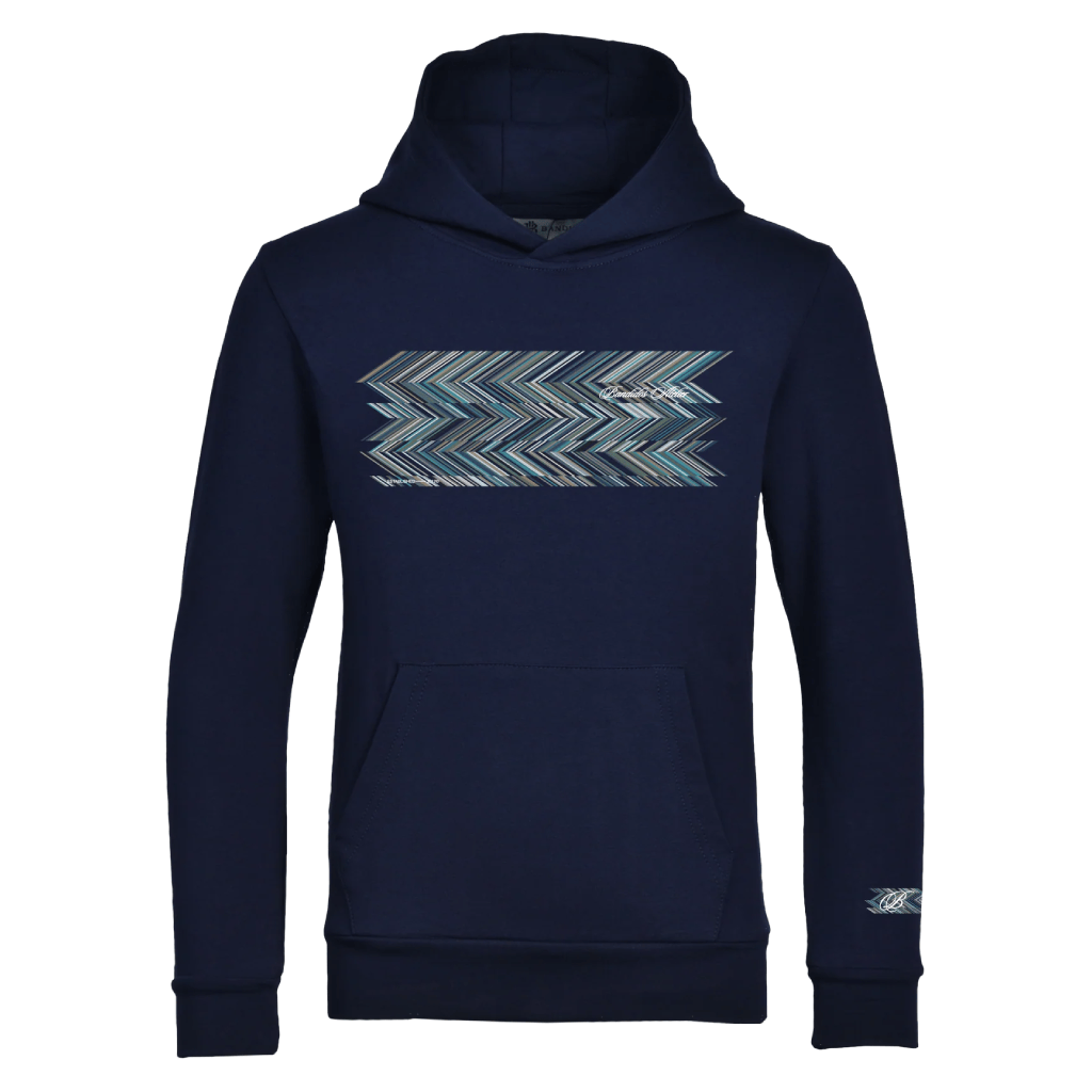 Moda Bandidos Shear Zig Blue Hoodie Men Hoodies Moda Bandidos