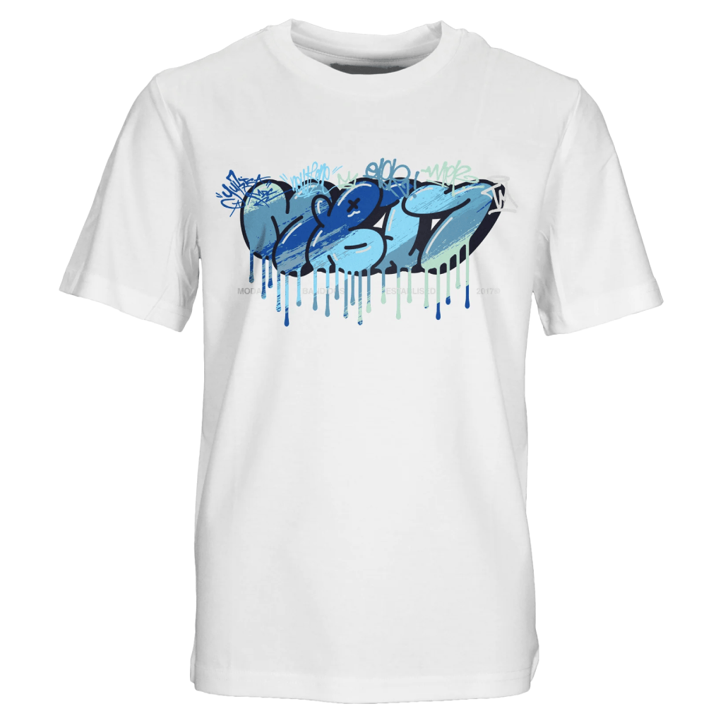 Moda Bandidos Graffiti Blue T-Shirt Junior
