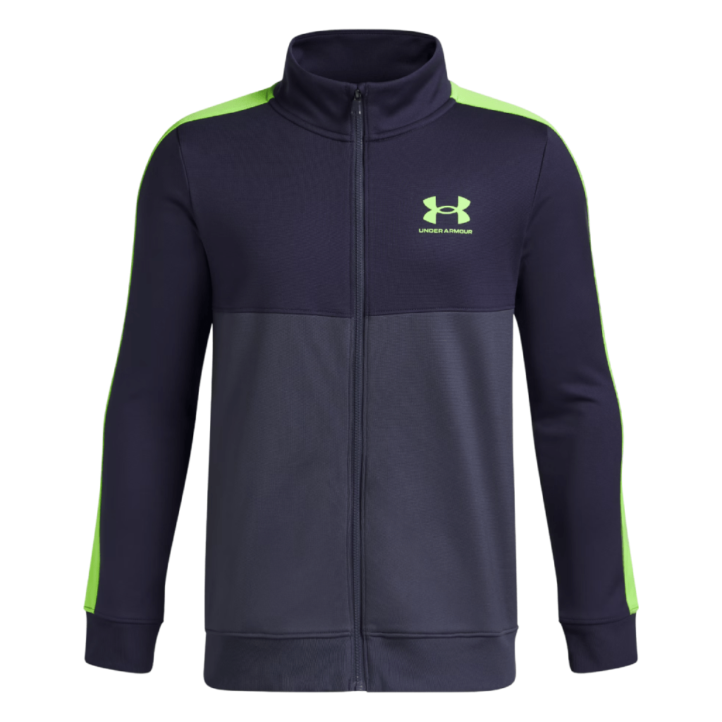 Under Armour Rival CB Knit Tracksuit Junior Tracksuits Under Armour