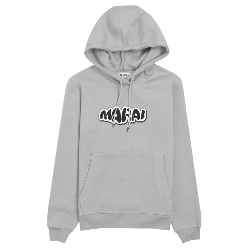 Marai Warp Bubble Logo Hoodie Men Hoodies Marai