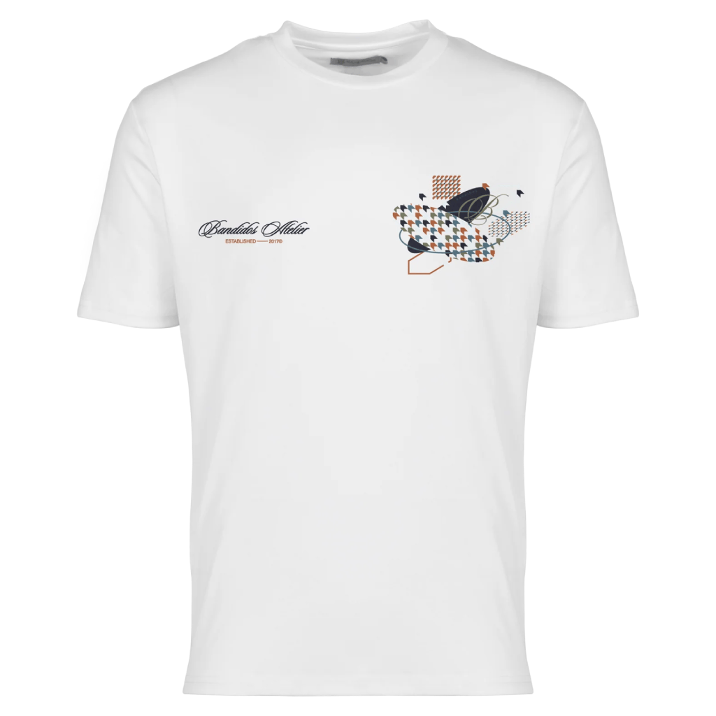 Moda Bandidos Vector Auburn T-Shirt Men