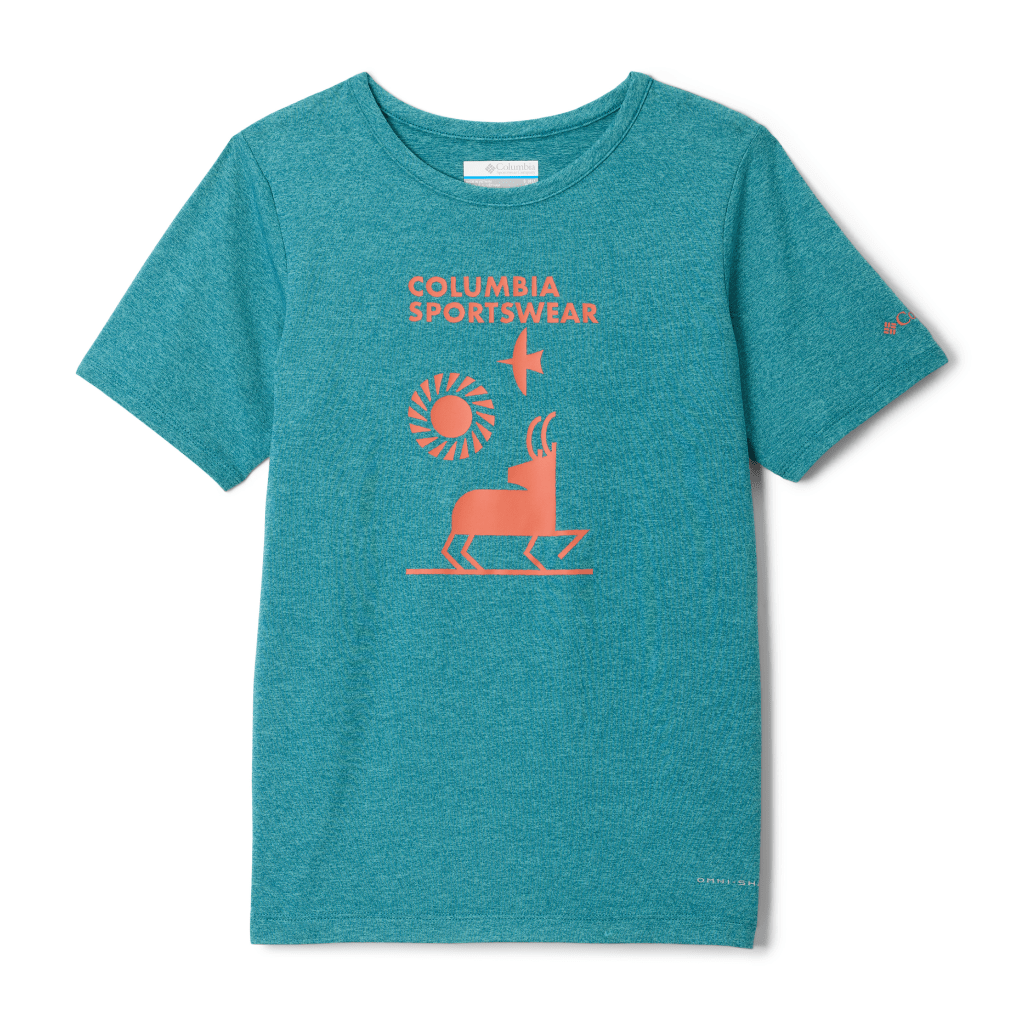 Columbia Tech Trail Graph T-Shirt Junior T Shirts Columbia