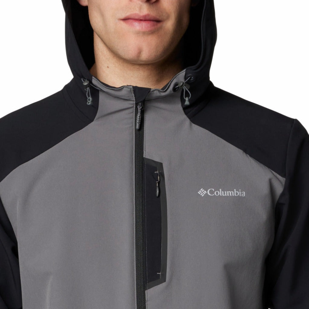 Columbia Tech Soft Shell Hoodie Men Jackets Columbia