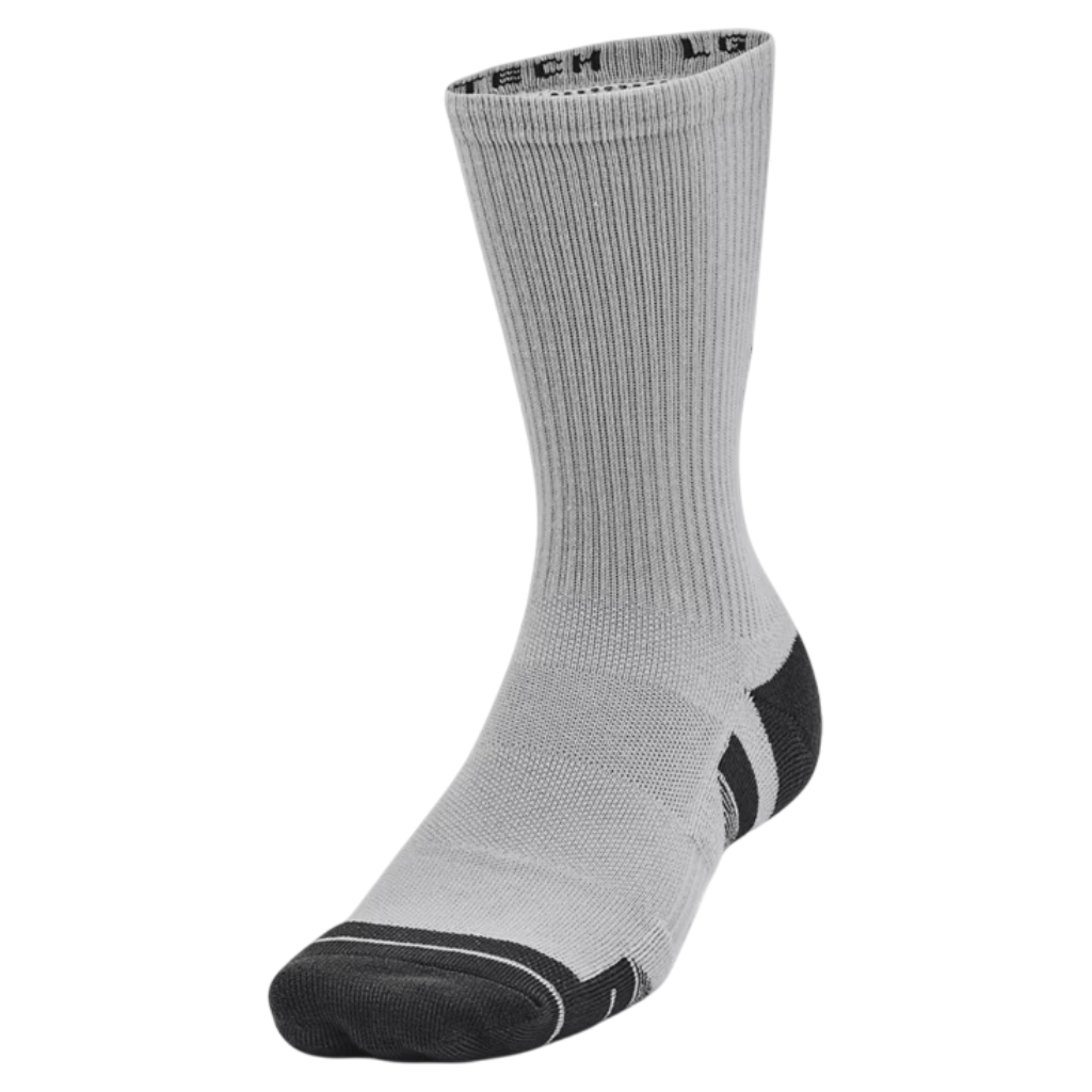 Under Armour Performance Tech 3 Pack Crew Socks MenAlive & Dirty