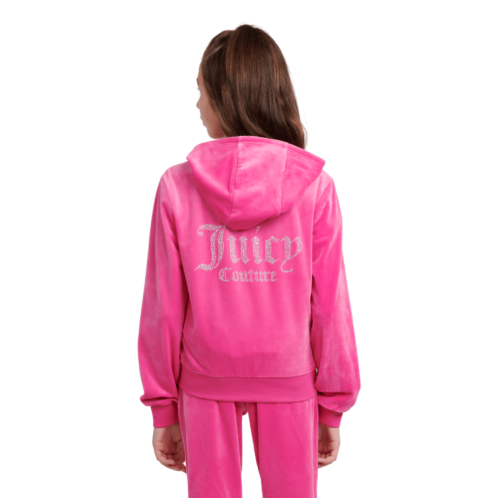 Juicy Couture Diamante BC Tracksuit Junior Tracksuits Juicy Couture