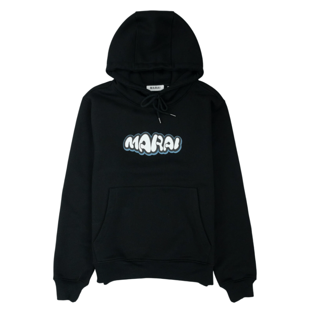 Marai Warp Bubble Logo Hoodie Men Hoodies Marai