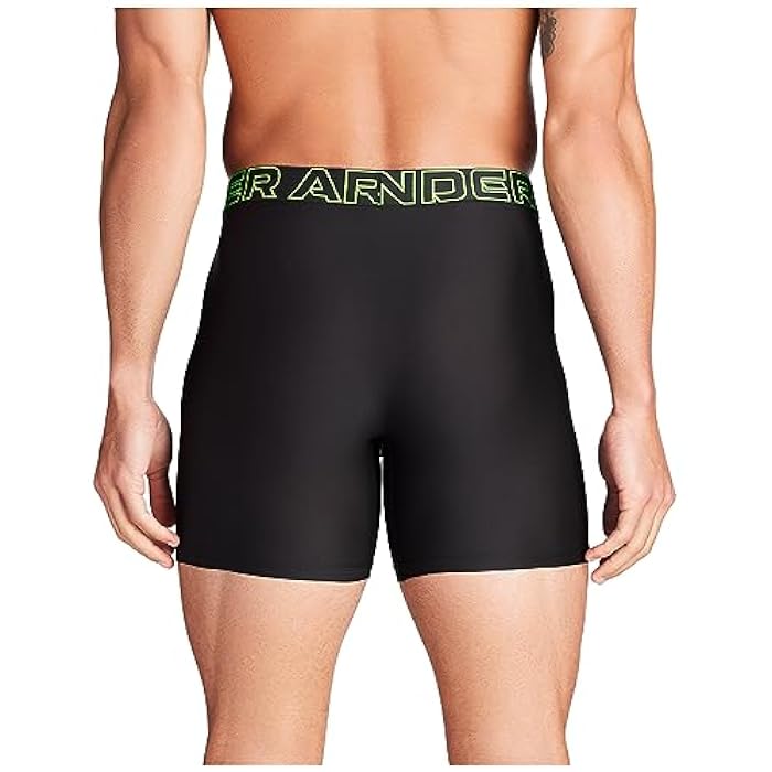 Under Armour 3Pk Perf Tech 6" Boxers MenAlive & Dirty 