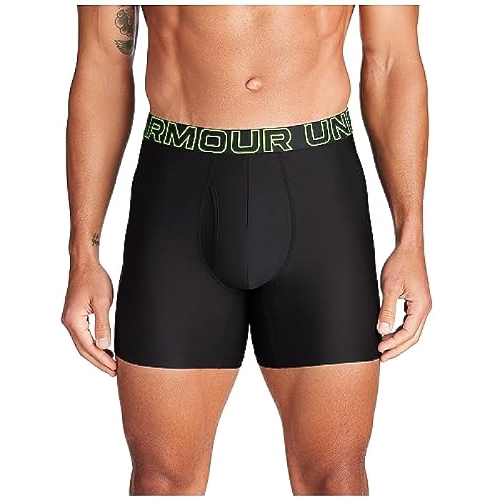 Under Armour 3Pk Performance Tech Mesh 6" Boxer Men Underwear Under Armour
