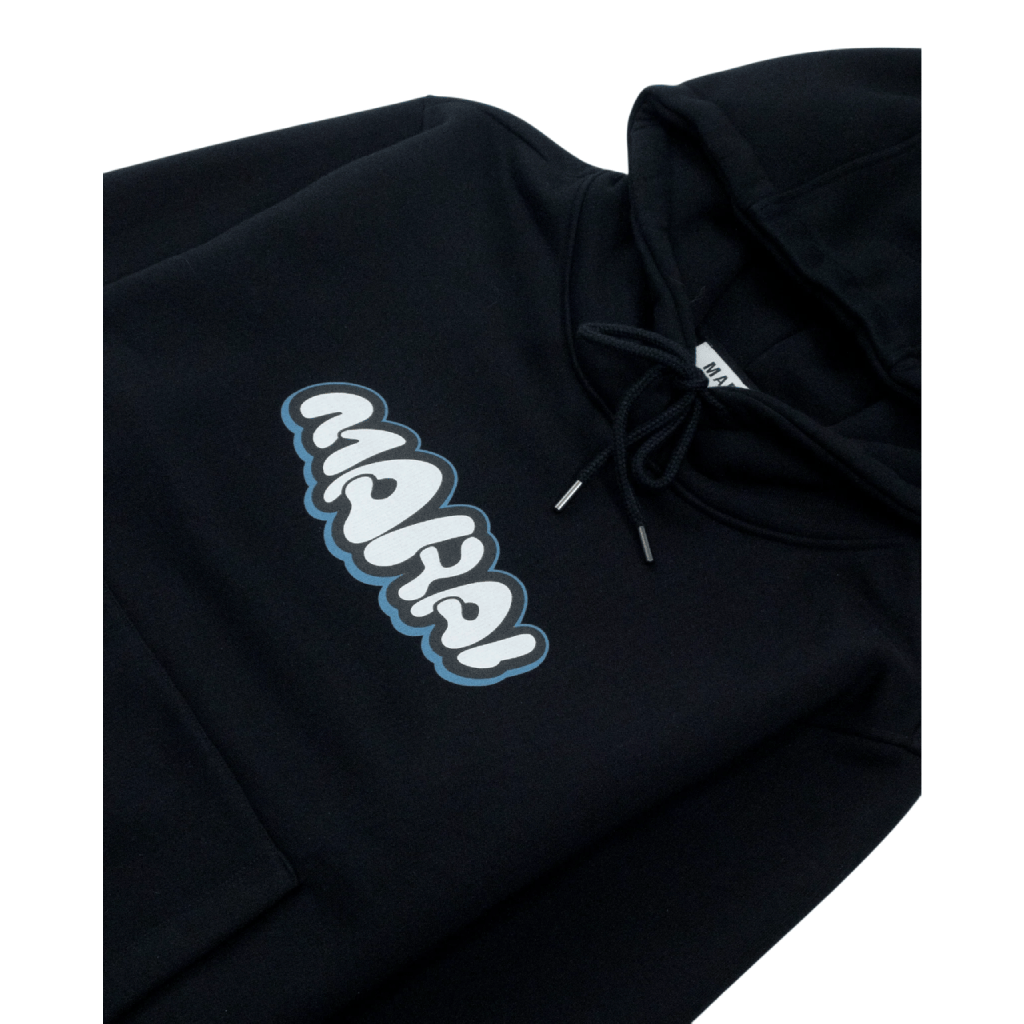 Marai Warp Bubble Logo Hoodie Men Hoodies Marai