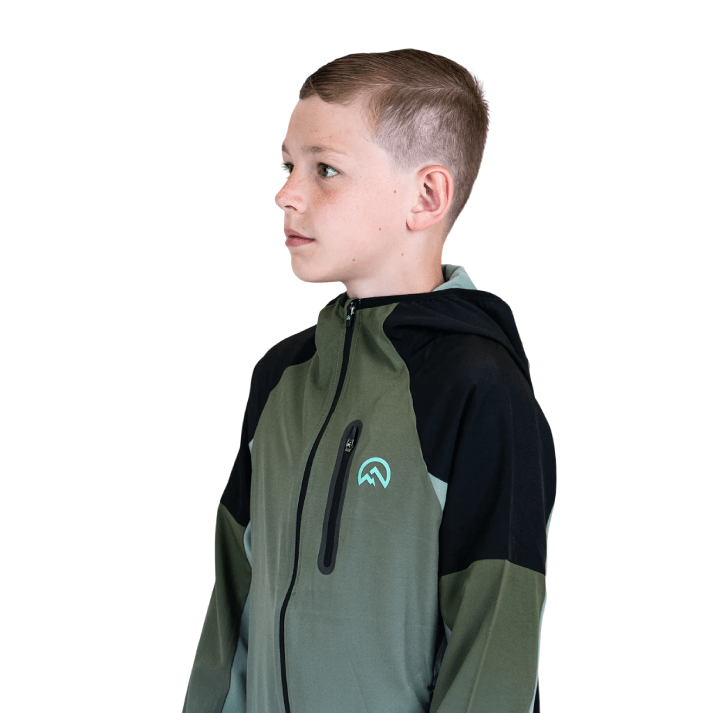Flux Gradient Jacket Junior T Shirts Flux Activewear