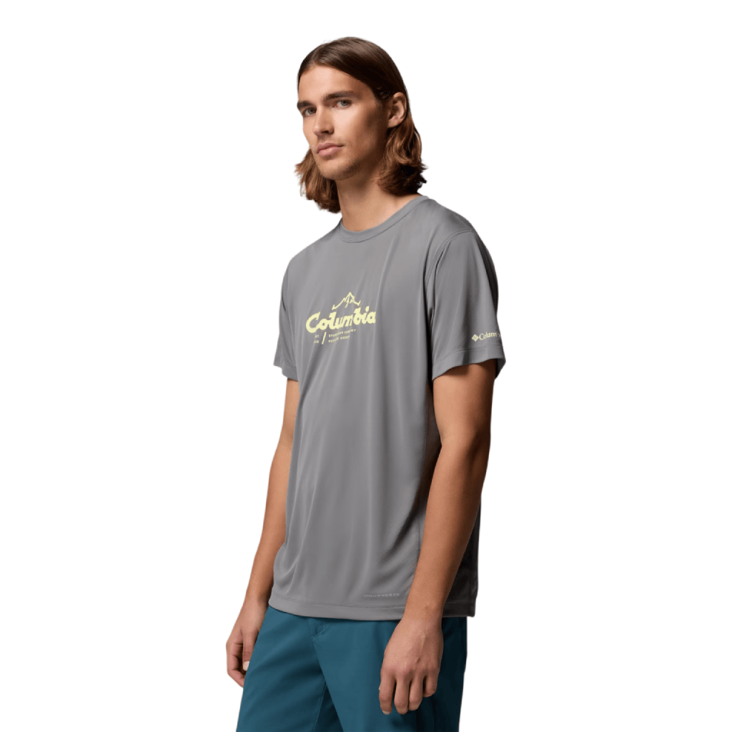 Columbia Zero Rules Graph T-Shirt Men T Shirts Columbia
