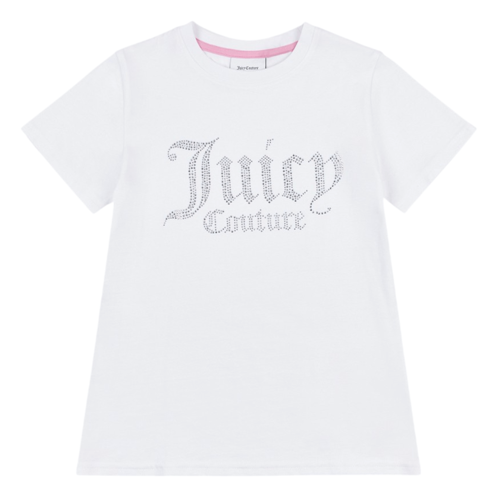 Juicy Couture Diamante Fitted Tee InfantAlive & Dirty