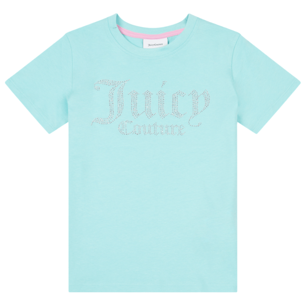 Juicy Couture Diamante Fitted Tee JuniorAlive & Dirty