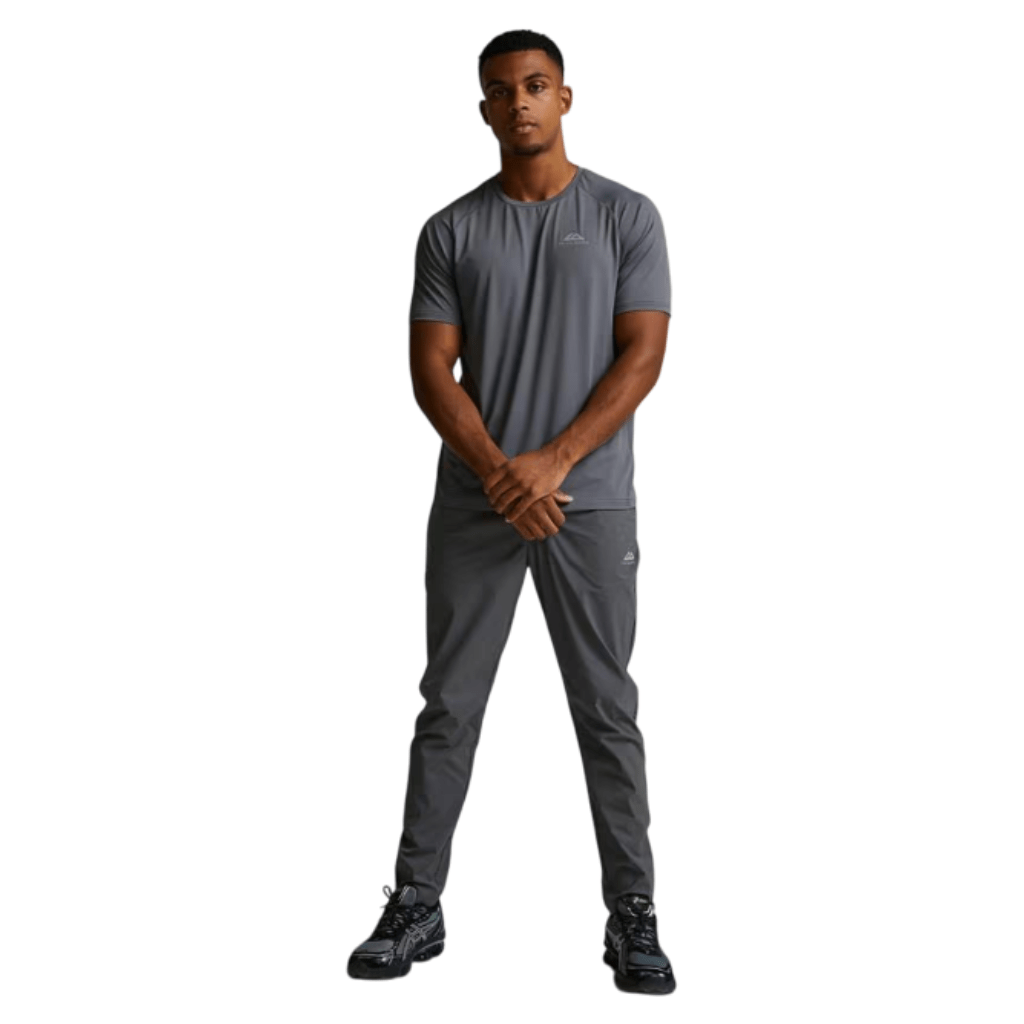 Trailberg Rapid Grid T-Shirt Men T Shirts Trailberg