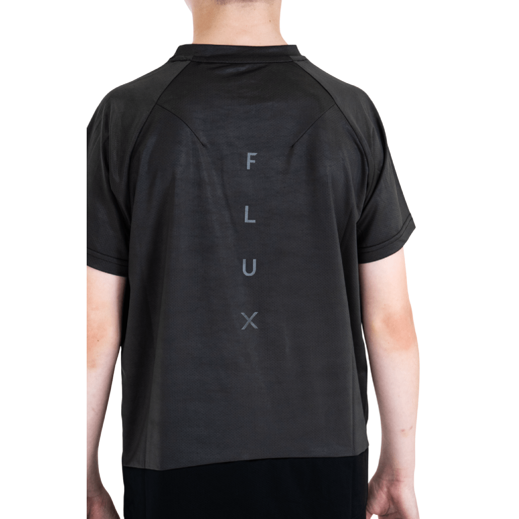 Flux Marl Panel T-Shirt Junior T Shirts Flux Activewear