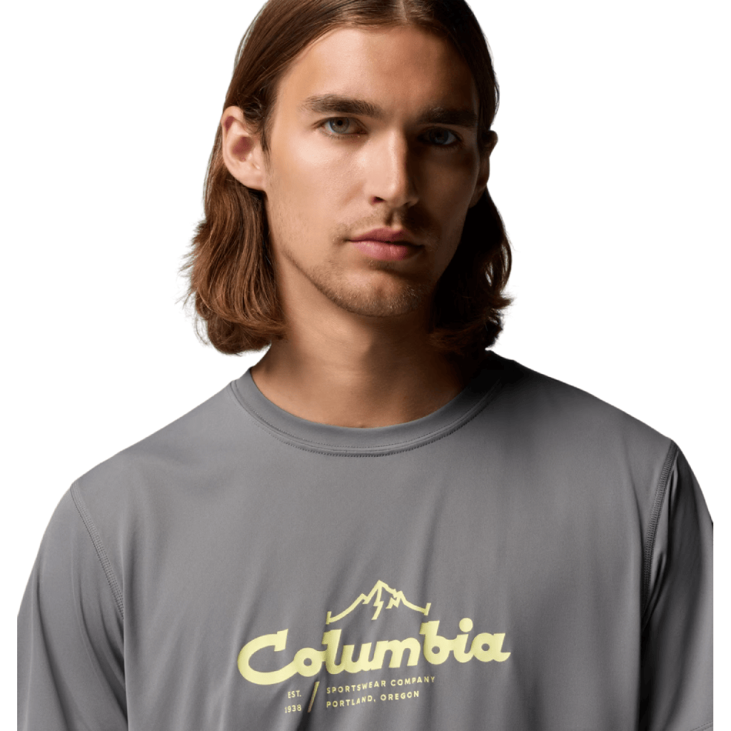 Columbia Zero Rules Graph T-Shirt Men T Shirts Columbia