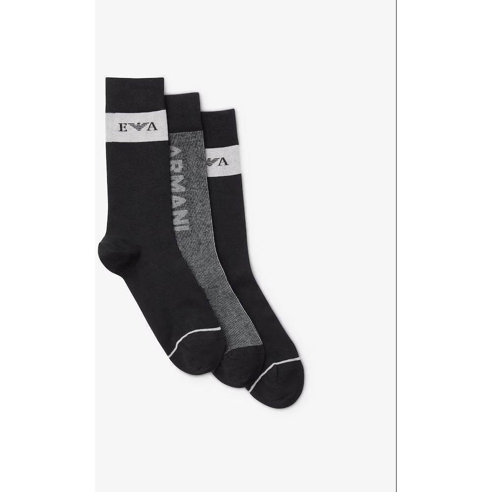 Emporio Armani 3 Pack Socks MenAlive & Dirty 