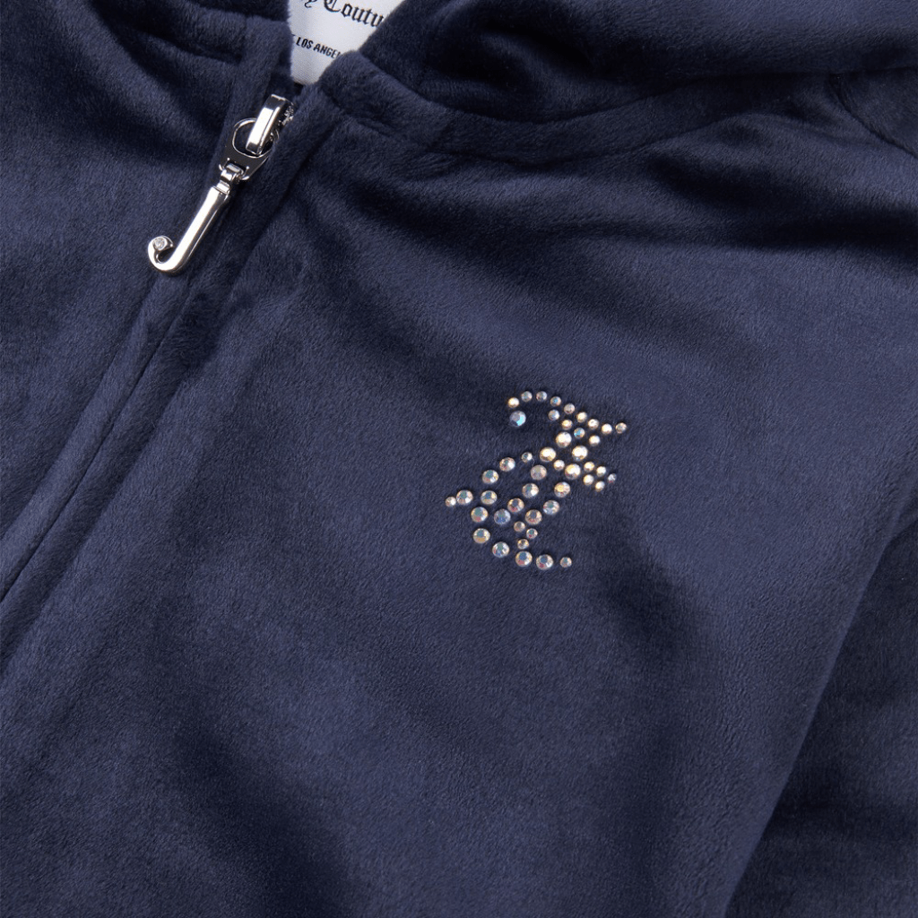 Juicy Couture Diam FZ BC Tracksuit Junior Tracksuits Juicy Couture