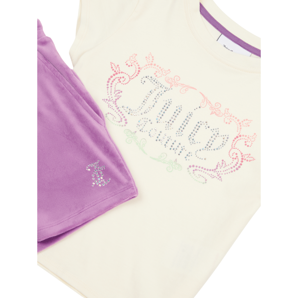 Juicy Couture Ringer Tee/Short Set Infant Outfit Sets Juicy Couture