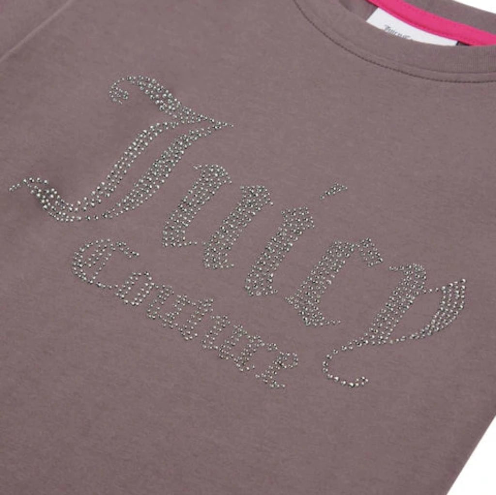 Juicy Couture Diamante Fitted Tee JuniorAlive & Dirty 